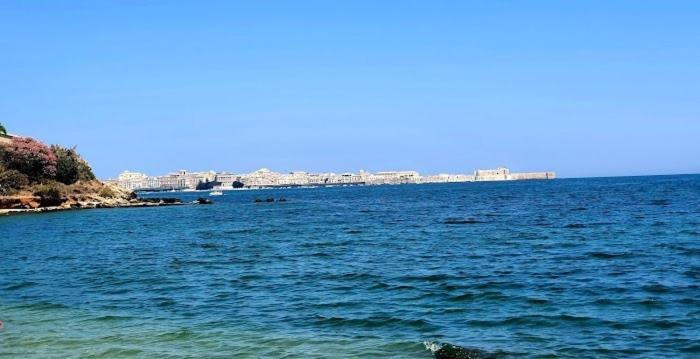 Verde Mare Isola Carrozziere Fonte Ciane Buitenkant foto